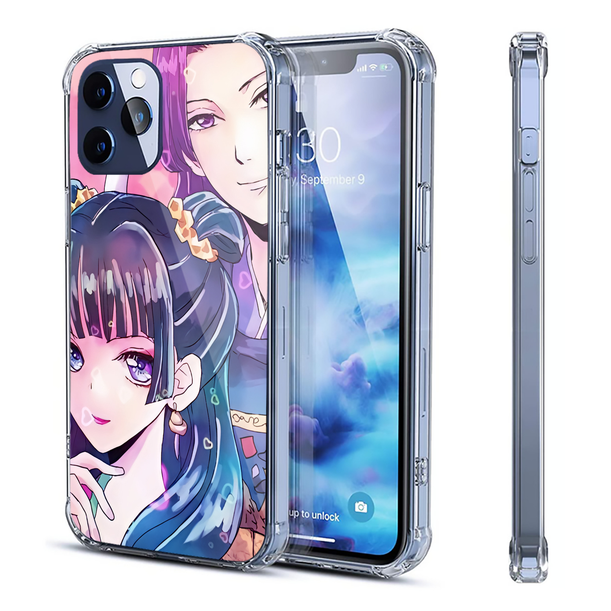 （画像用） 薬屋のひとりごと The Apothecary Diaries 【iPhone 12シリーズ対応】透明スマホケース（クリアソフトケース）